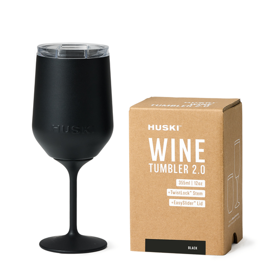 Huski Wine Tumbler 2.0 - Black