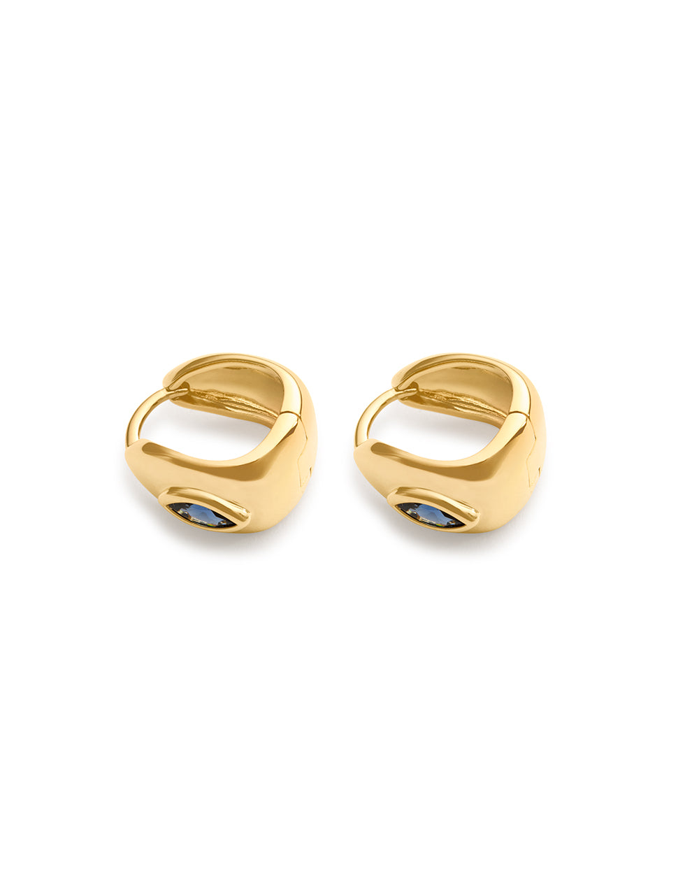 INK HOOPS (18K GOLD PLATED) - SET