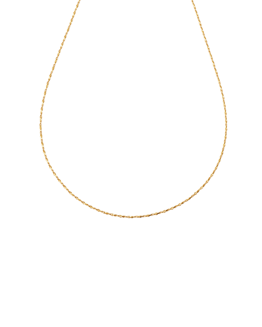 LUCIA CHAIN NECKLACE (18K GOLD VERMEIL)