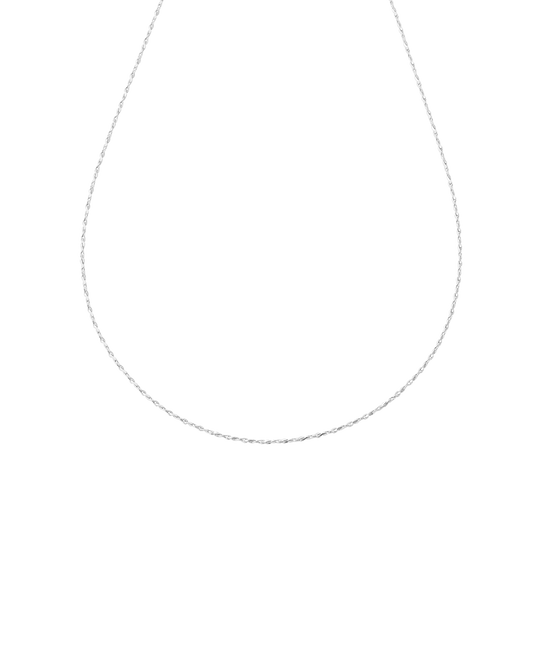 LUCIA CHAIN NECKLACE (STERLING SILVER)