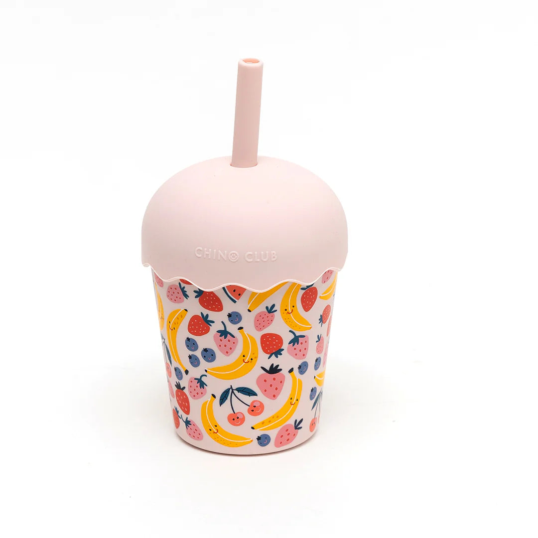 Mini Smoothie Cup & Straw 200ml