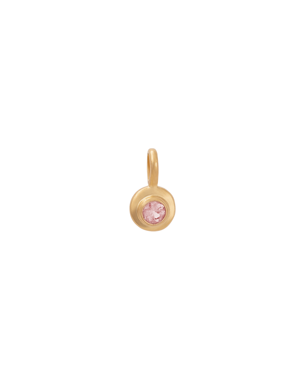 PINK TOURMALINE BIRTHSTONE (18K GOLD VERMEIL)