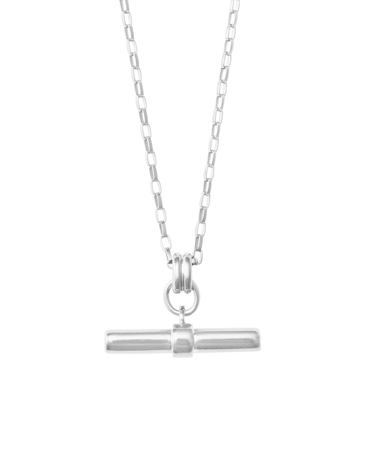 ROAM T-BAR NECKLACE (STERLING SILVER)