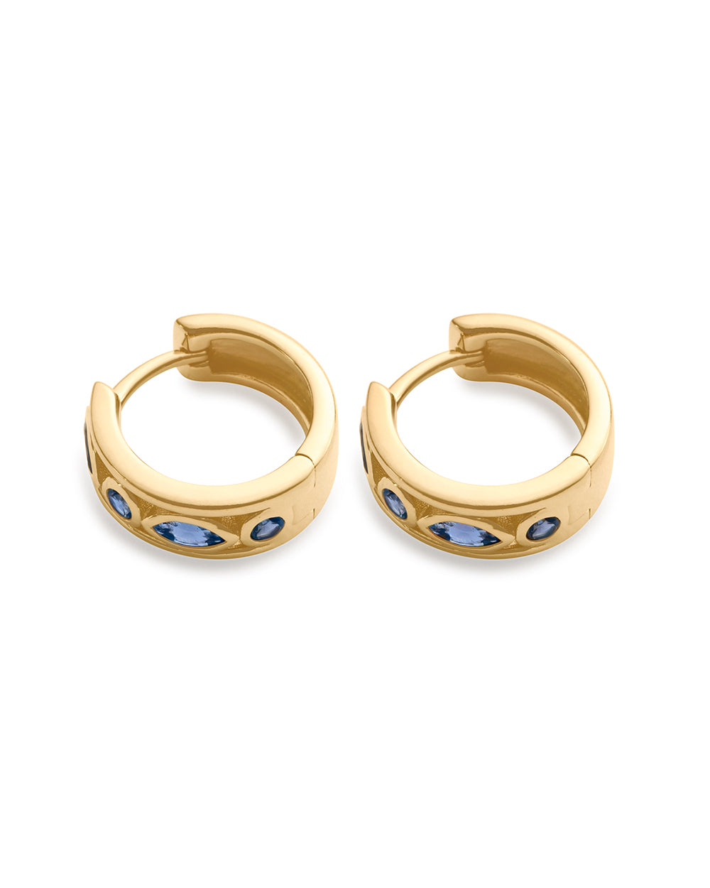 SYNERGY HOOPS (18K GOLD PLATED) - SET