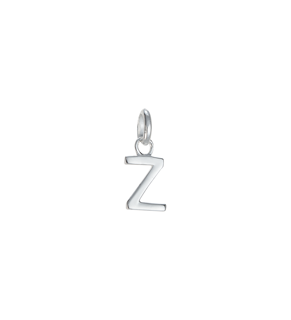 Z - OUTLINE INITIAL (STERLING SILVER)