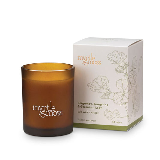 Myrtle & Moss Soy Wax Candle - Roma Gift & Gourmet